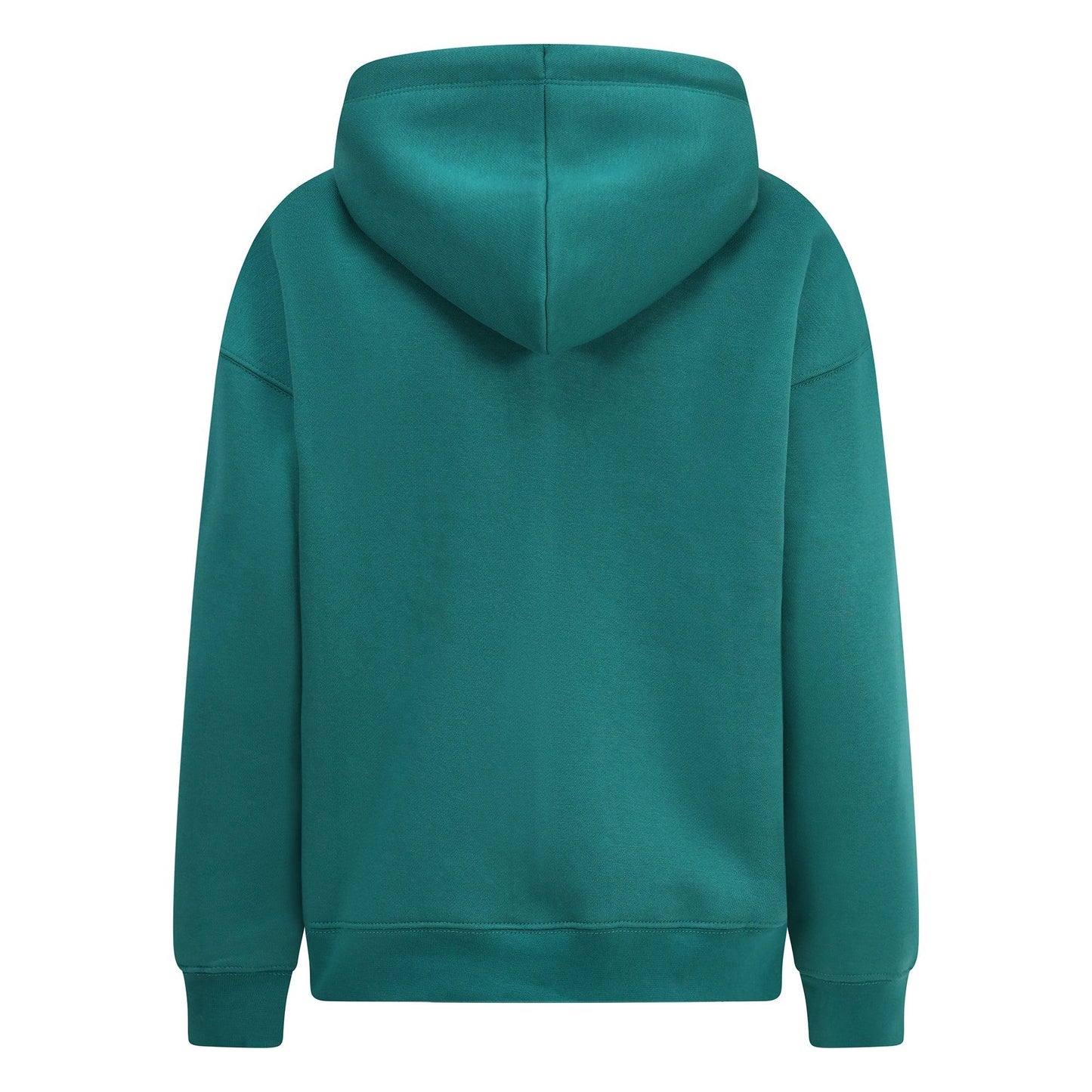 Women's Relaxed Fit "Los Angeles" Printed Hoodie Green - London Attitude