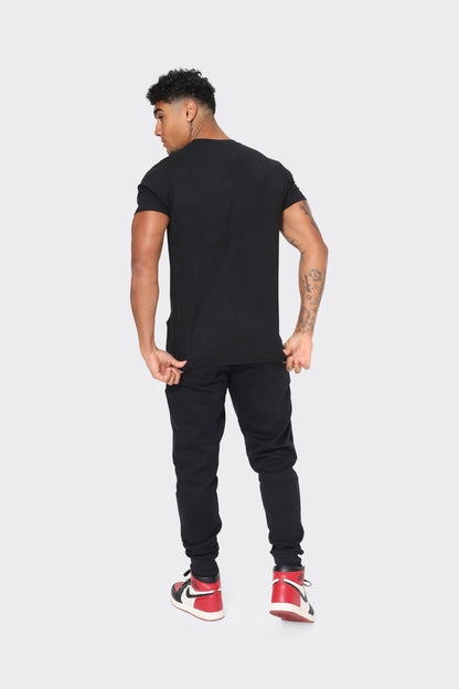 LDN Attitude Graphic T-shirts in Black