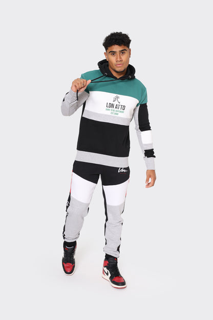 Men's Color block London Attitude  'Dare to Be Different' Graphic Streetwear