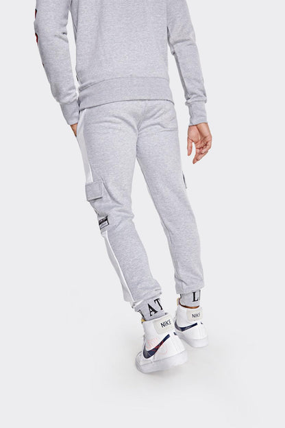 Grey LDN Attitude Cargo Joggers - London Attitude