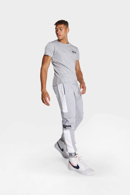 Grey LDN Attitude Cargo Joggers - London Attitude